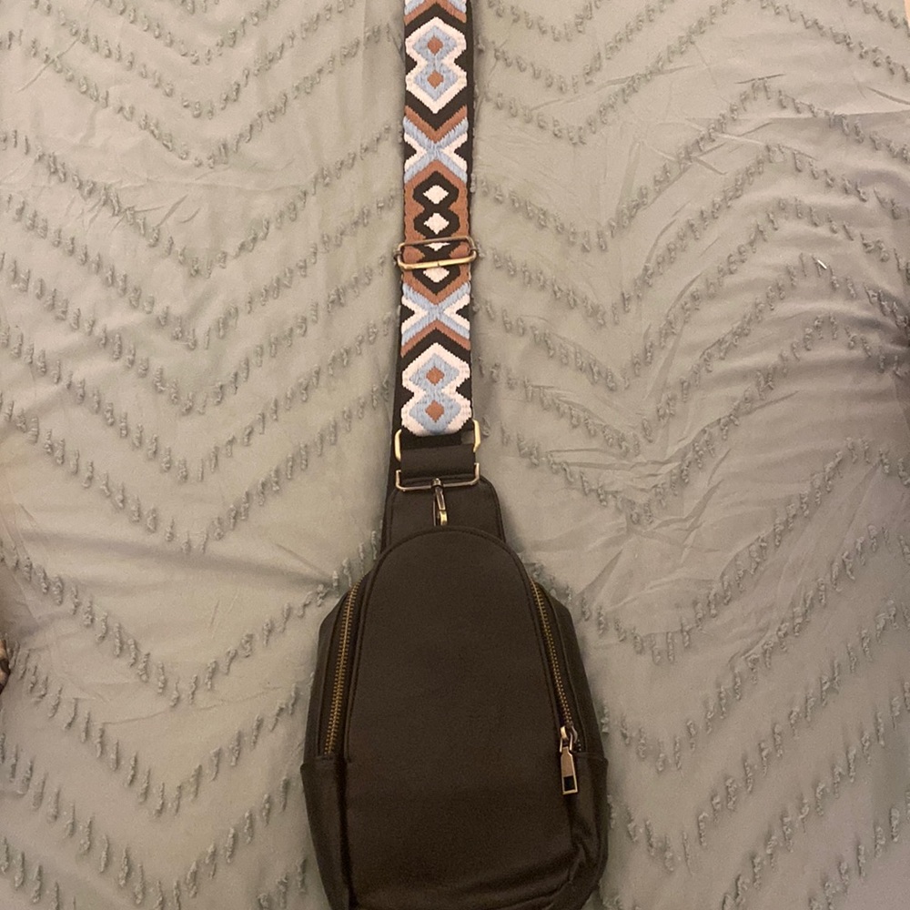 Crossbody guitar strap bag-never used!
